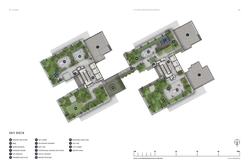 Site plan of Riviere (1 of 2)
