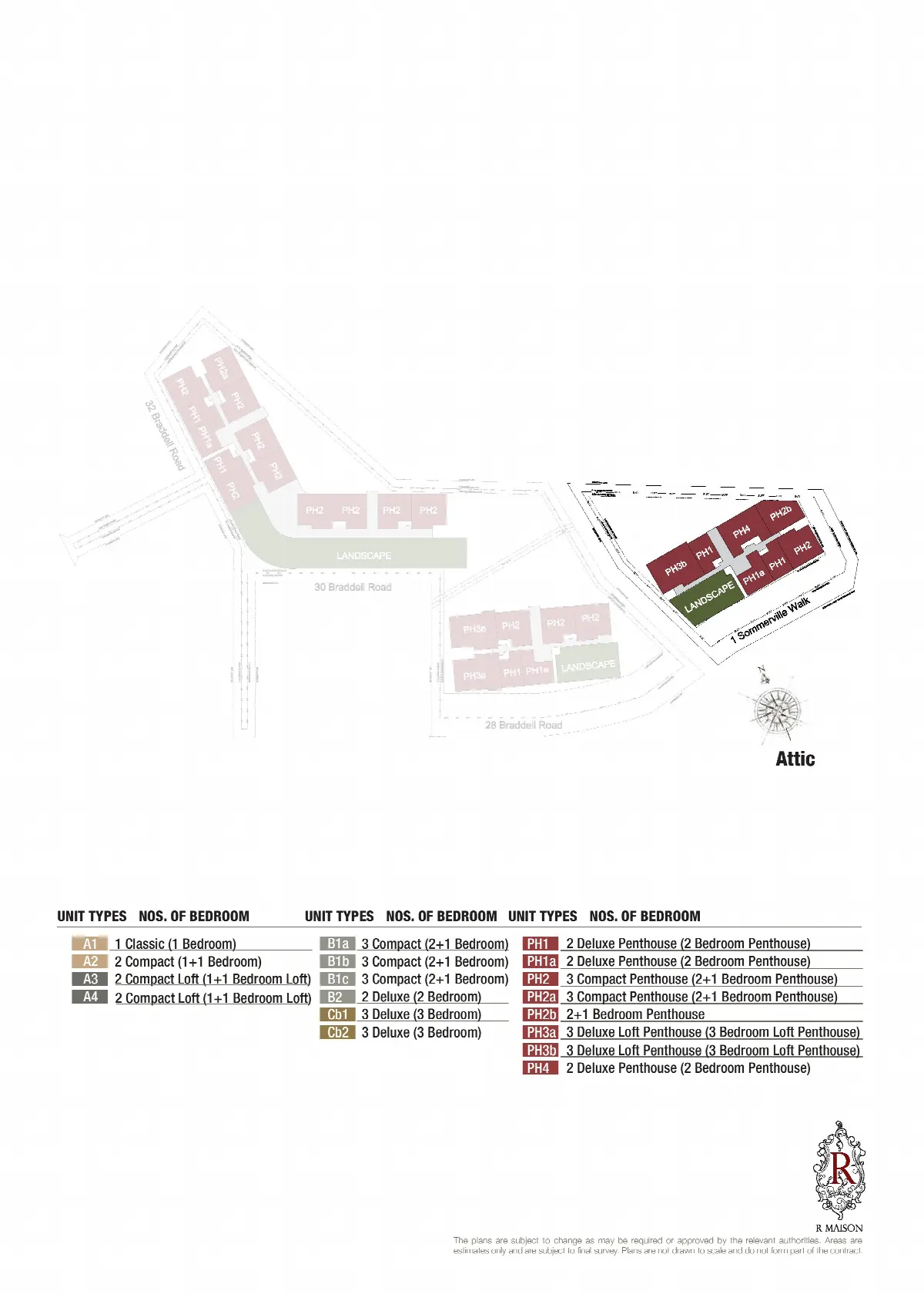 Site plan of R Maison (3 of 7)