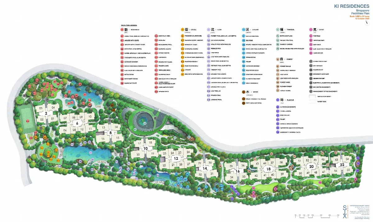 Site plan of Ki Residences at Brookvale