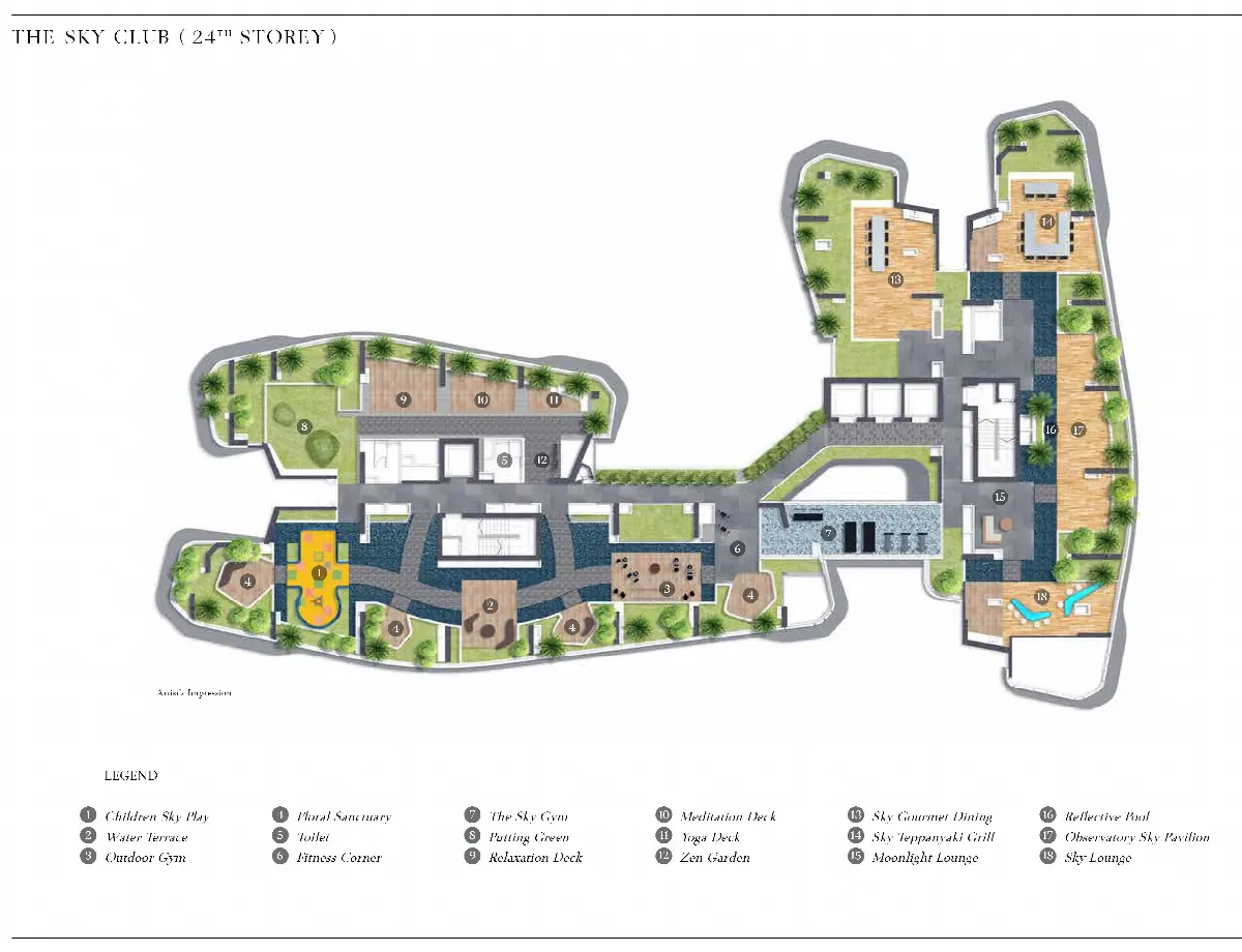 Site plan of City Gate (2 of 2)