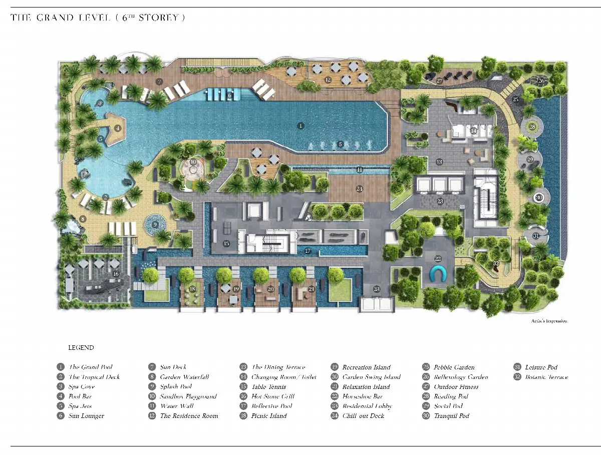 Site plan of City Gate (1 of 2)