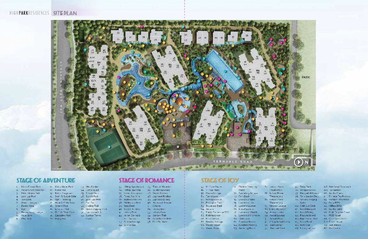 Site plan of High Park Residences (1 of 2)