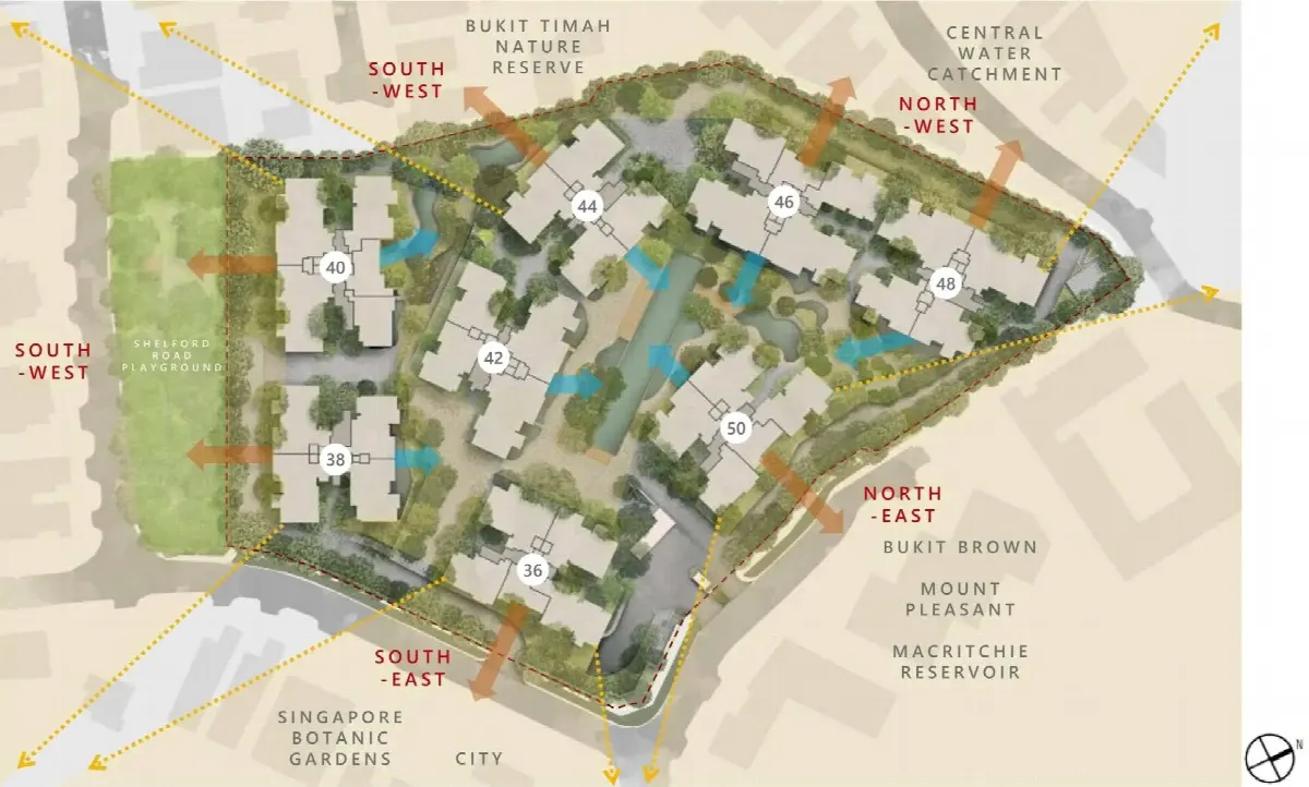 Site plan of Watten House (3 of 6)