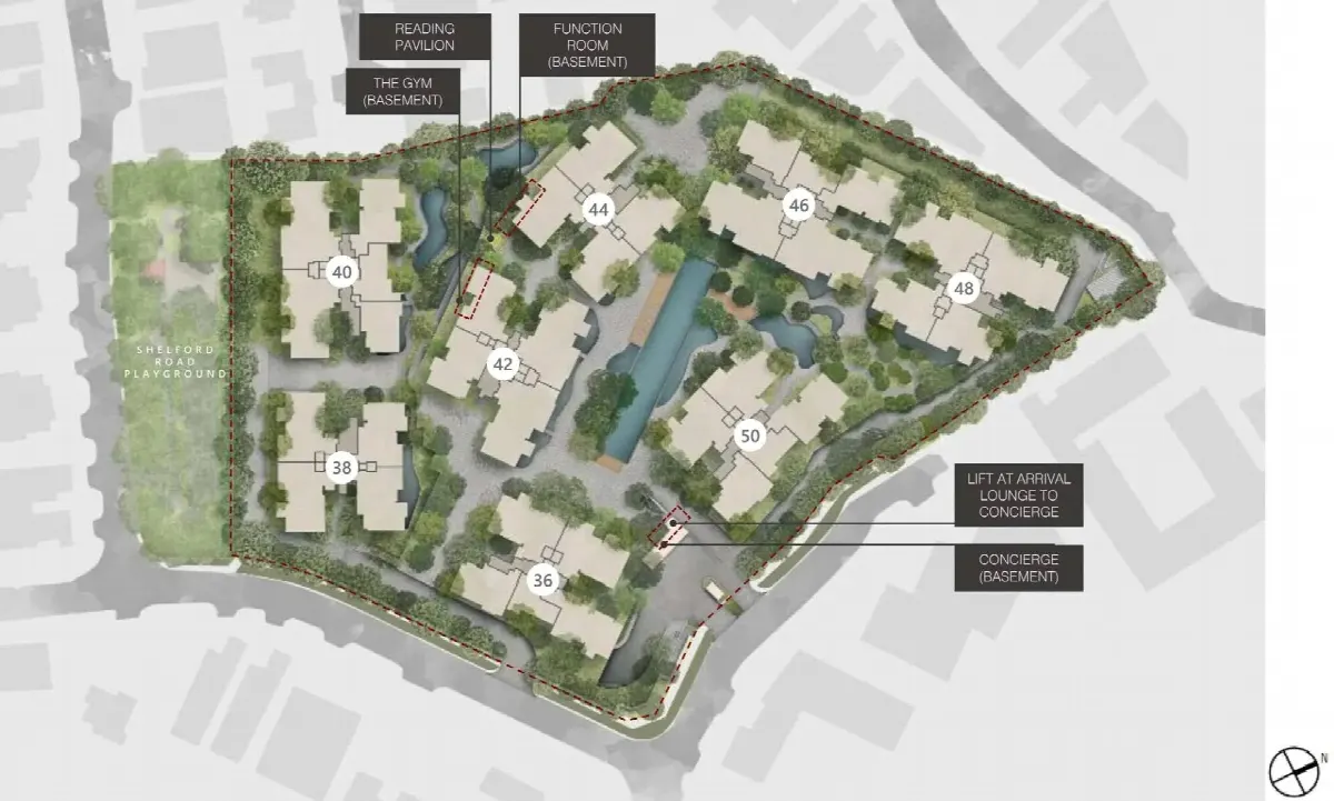 Site plan of Watten House (2 of 6)