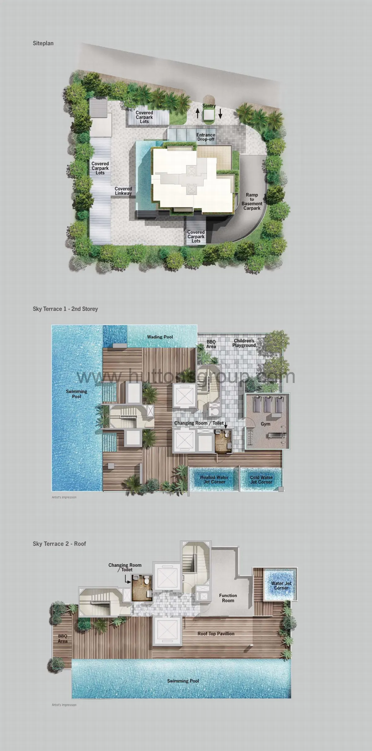 Site plan of Luma