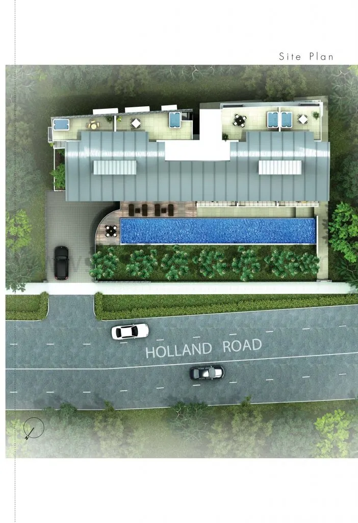 Site plan of Loft@holland