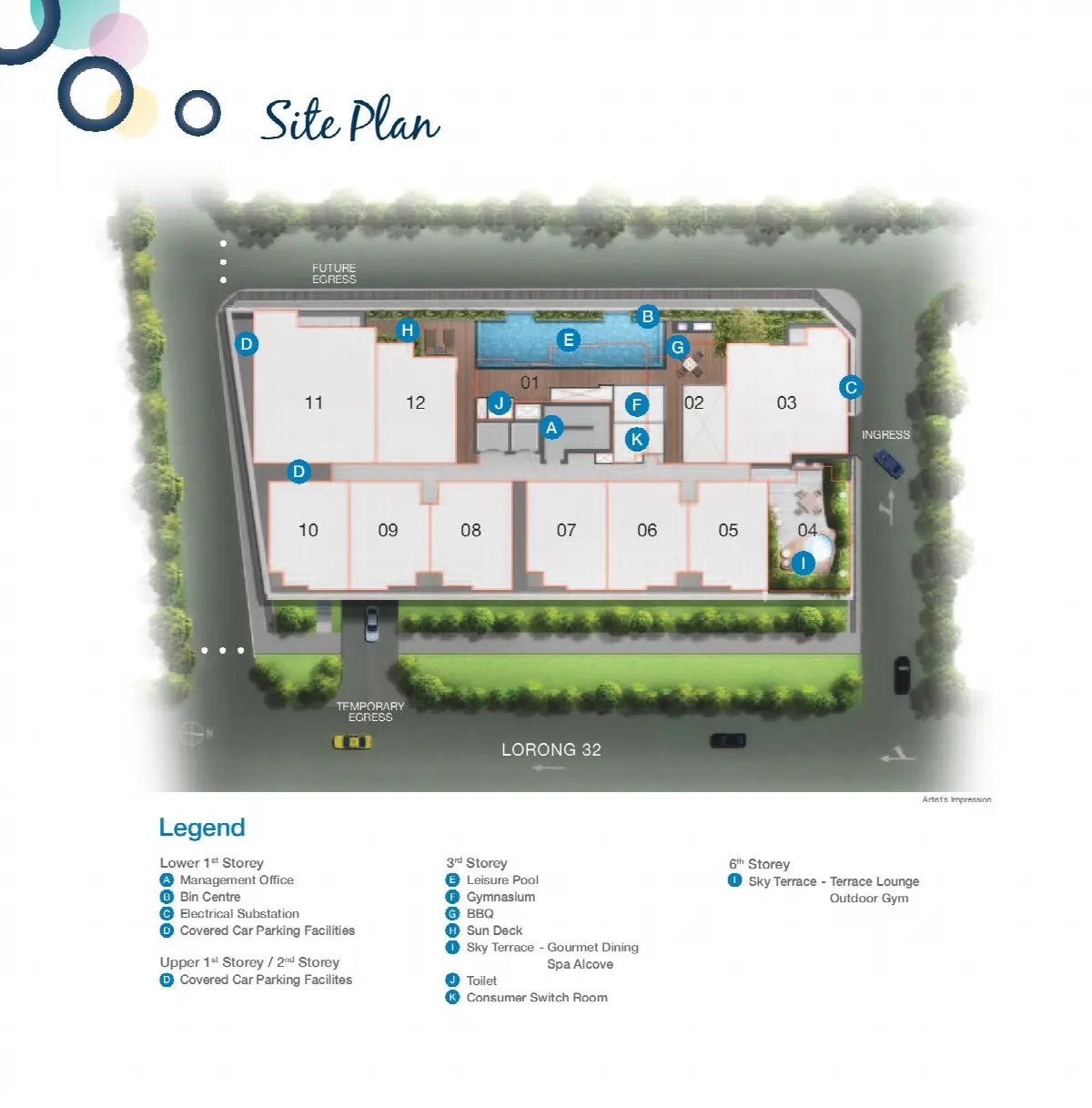 Site plan of Rezi 3two (1 of 2)