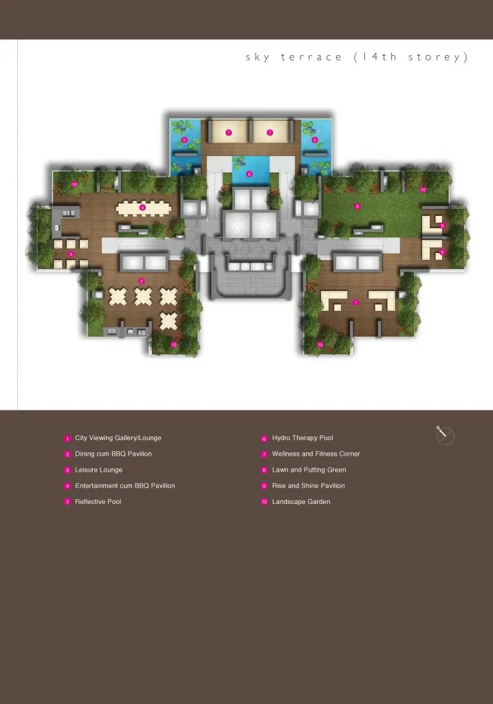 Site plan of Regent Residences (3 of 3)