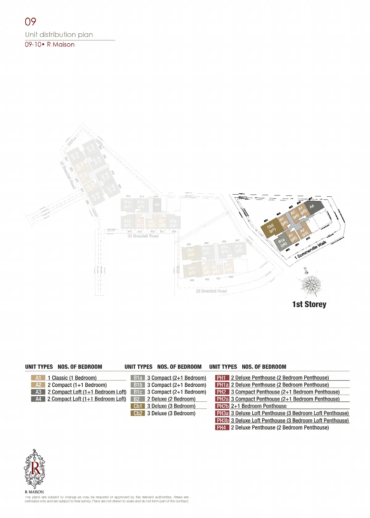 Site plan of R Maison (4 of 7)