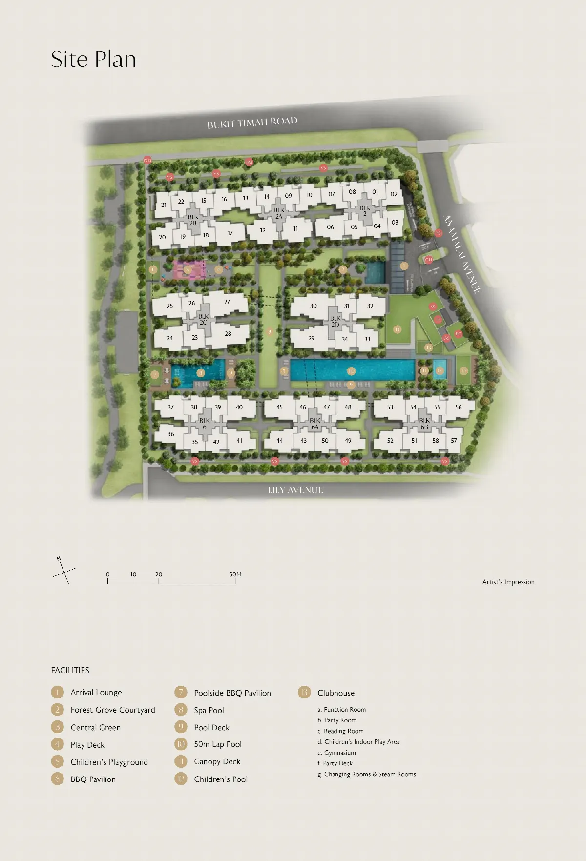 Site plan of Royalgreen (2 of 2)