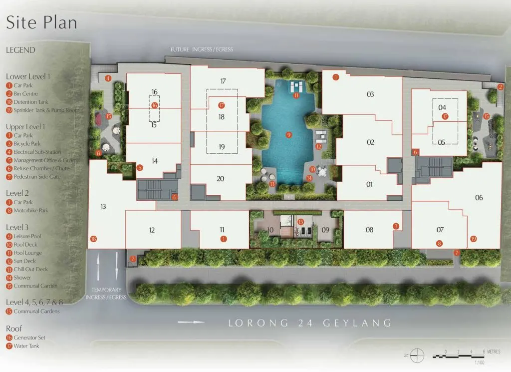 Site plan of Rezi 24 (2 of 2)