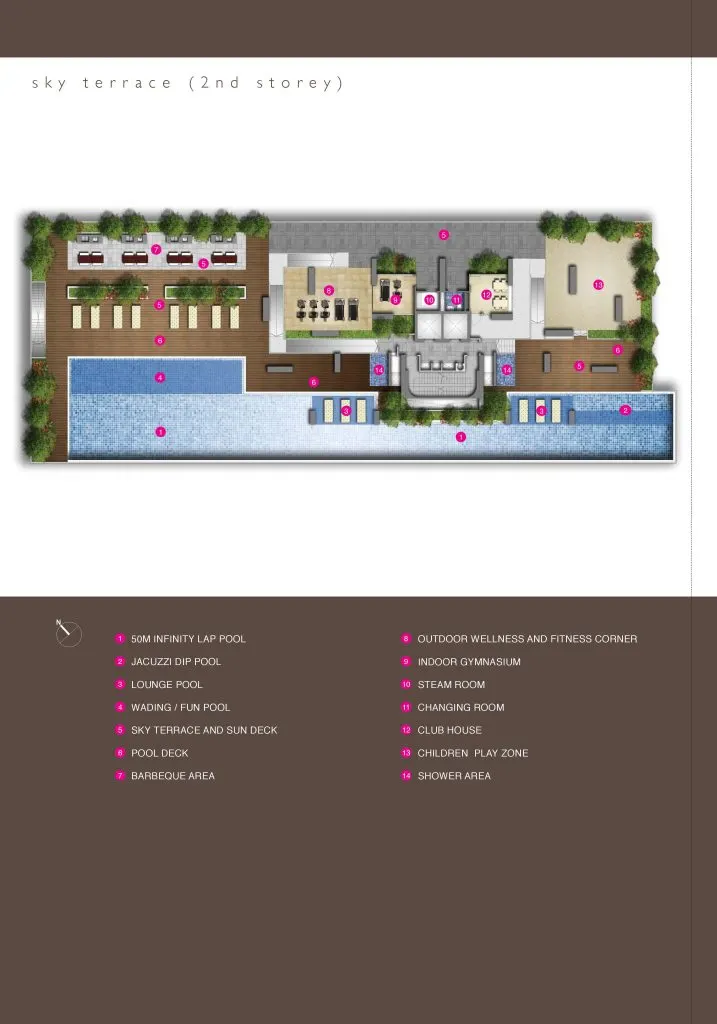 Site plan of Regent Residences (2 of 3)